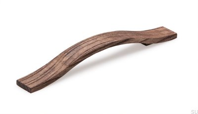 Long furniture handle Calin 160 Wooden
