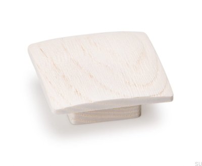 Furniture knob Balto 16 Wooden White
