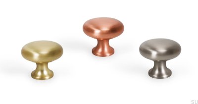 Furniture knob Duke Gold, brushed