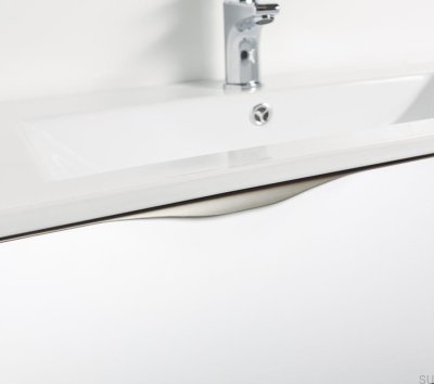 Frame furniture handle Forma 397 Aluminum silver