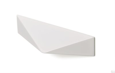 Oblong furniture handle Kares 192 Metal white