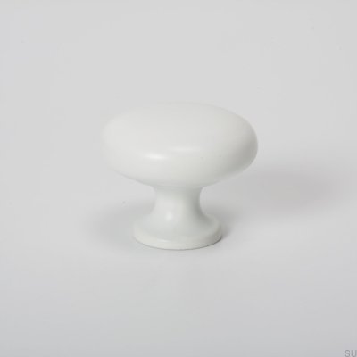 Furniture knob Duke Metal white