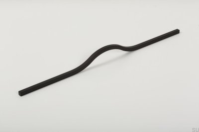 Brave 320 longitudinal furniture handle. Aluminum black