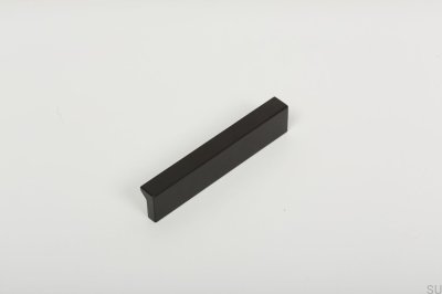 Angle 100 furniture handle. Aluminum black