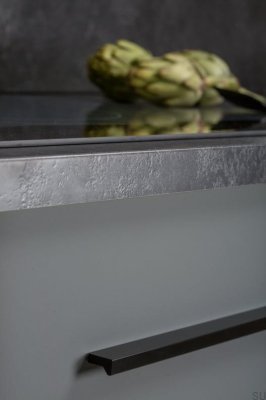 Angle 200 furniture handle. Aluminum black