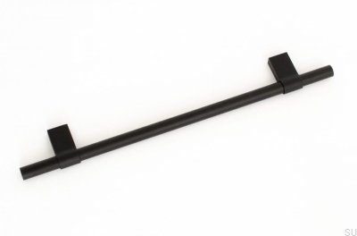 Lengthwise furniture handle Line Big 224 Aluminum black