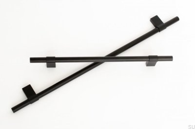 Lengthwise furniture handle Line Big 224 Aluminum black