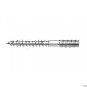 Double-thread pin M4 40 for hangers