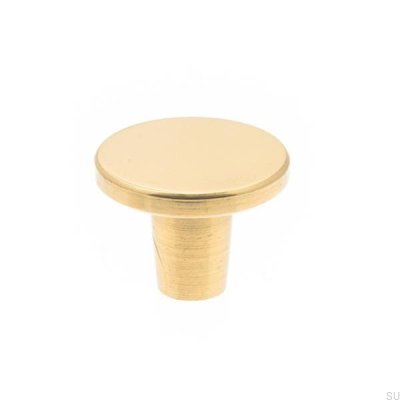 Furniture Knob Rivet (20) Polished and Lacquered Brass