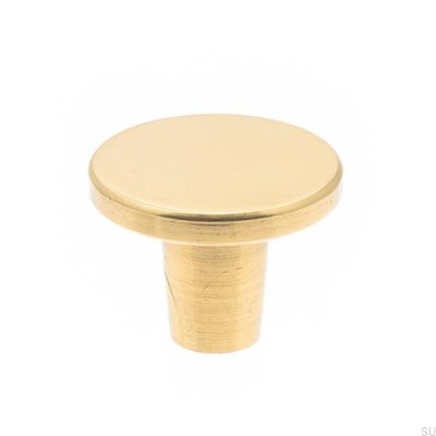 Furniture Knob Rivet (25) Polished and Lacquered Brass
