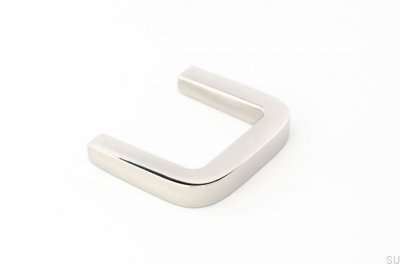 Furniture knob Thread 38 Polished stainless steel