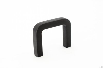 Furniture knob Thread 38 Aluminum black