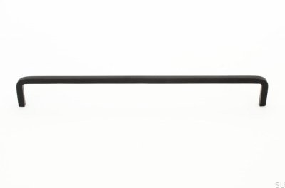 Thread 224 long furniture handle. Aluminum black