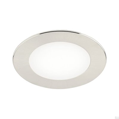 LED spotlight Atom 2700K 24V/3W Silver