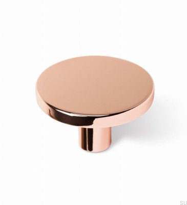 Como Big furniture knob Polished copper
