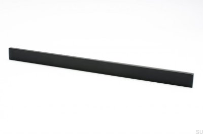 Clean Cut Lengthwise Furniture Handle 224 Aluminum Black
