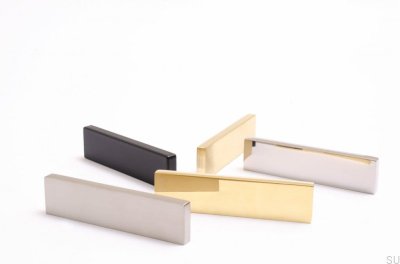 Clean Cut 64 Aluminum Black Furniture Handle