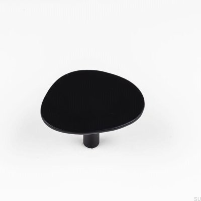 Furniture knob Ink Black steel