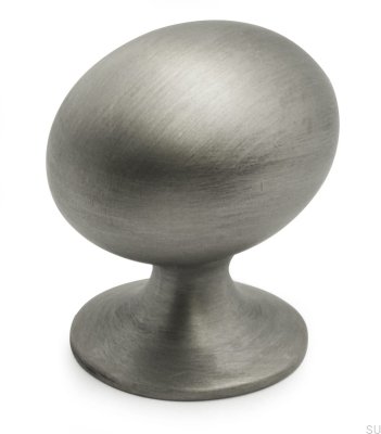 Victor Brushed Tin Furniture Knob