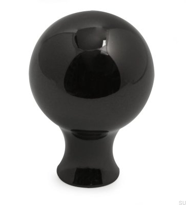 William Black Nickel Furniture Knob