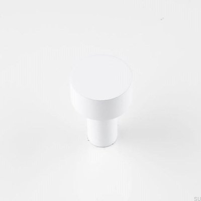 Luciola 20 Aluminum White furniture knob