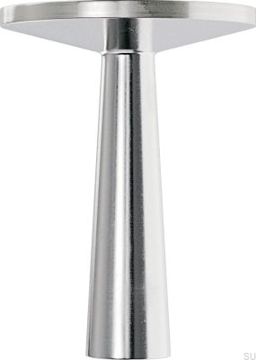 Furniture knob TS 1 Brass, chrome-plated (2 pieces)