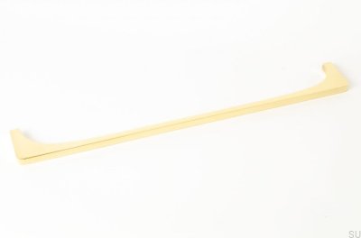 Bridge 320 furniture handle. Polished Brass. Unpainted