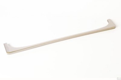 Bridge 320 furniture handle, polished, steel