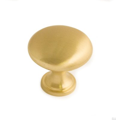 Furniture knob Amadeus Gold, brushed