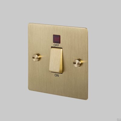 Cooker Switch Brass British Standard