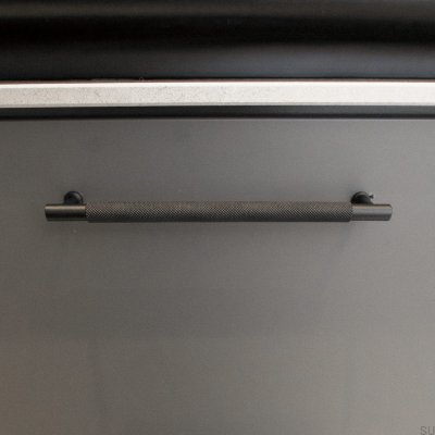 Lexington 128 oblong furniture handle Brass Black (2 pieces)