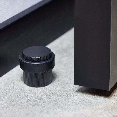 Footer Helix Stripe Black floor stopper