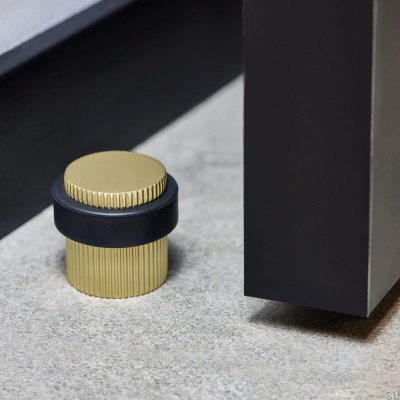 Footer Helix Stripe Golden floor door stopper