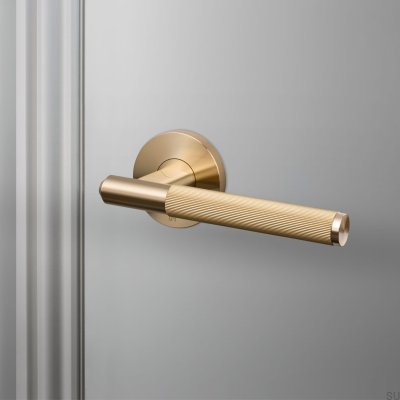 NOVITA 【BRASS】　120 Fixed door handle Linear Fixed 57 Brass