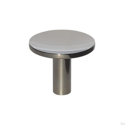 Furniture knob Sture 28 Nickel-plated brass