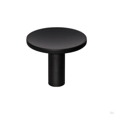 Sture 28 furniture knob, brass, matt black