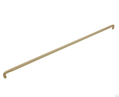 Elongated furniture handle Helix 608 Gold Brushed