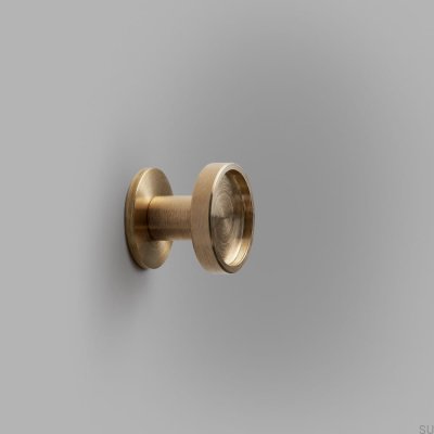 Wall hanger Ina S Short W Brass, Brushed Unpainted
