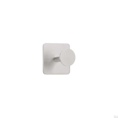 Wall hanger Base 210-1 Brushed Silver