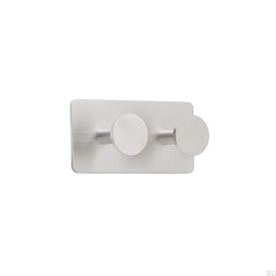 Wall hanger Base 210-2 Brushed Silver