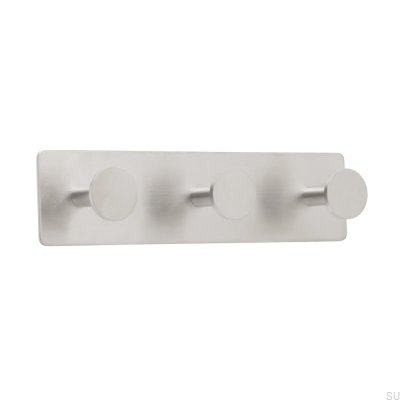Wall hanger Base 210-3 Brushed Silver