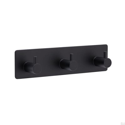 Base wall hanger 220-3 Metal Black Mat