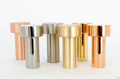 Wall hanger Dot 74 Polished Steel