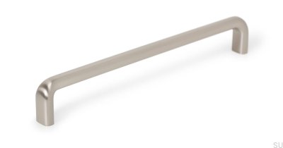 Long furniture handle Redo 128 Brushed Nickel