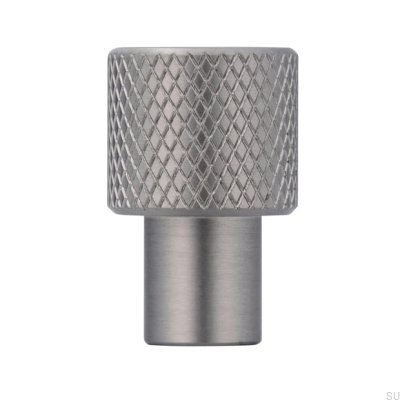 Furniture Knob 2464 16 Silver Brushed
