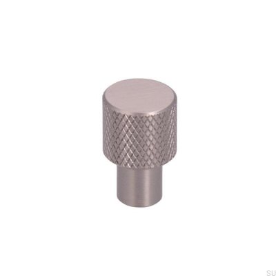 Furniture Knob 2464 16 Silver Brushed
