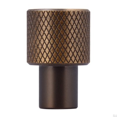 Furniture Knob 2464 16 Antique Gold Brushed