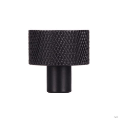Furniture Knob 2464 24 Metal Black