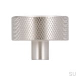 2464-33ZN27--Gałka-meblowa-2464-33-Srebrna-Szczotkowana-Siro-Skandynawskie-Uchwyty_1