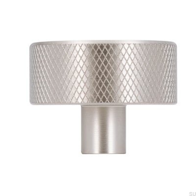 Furniture Knob 2464 33 Silver Brushed